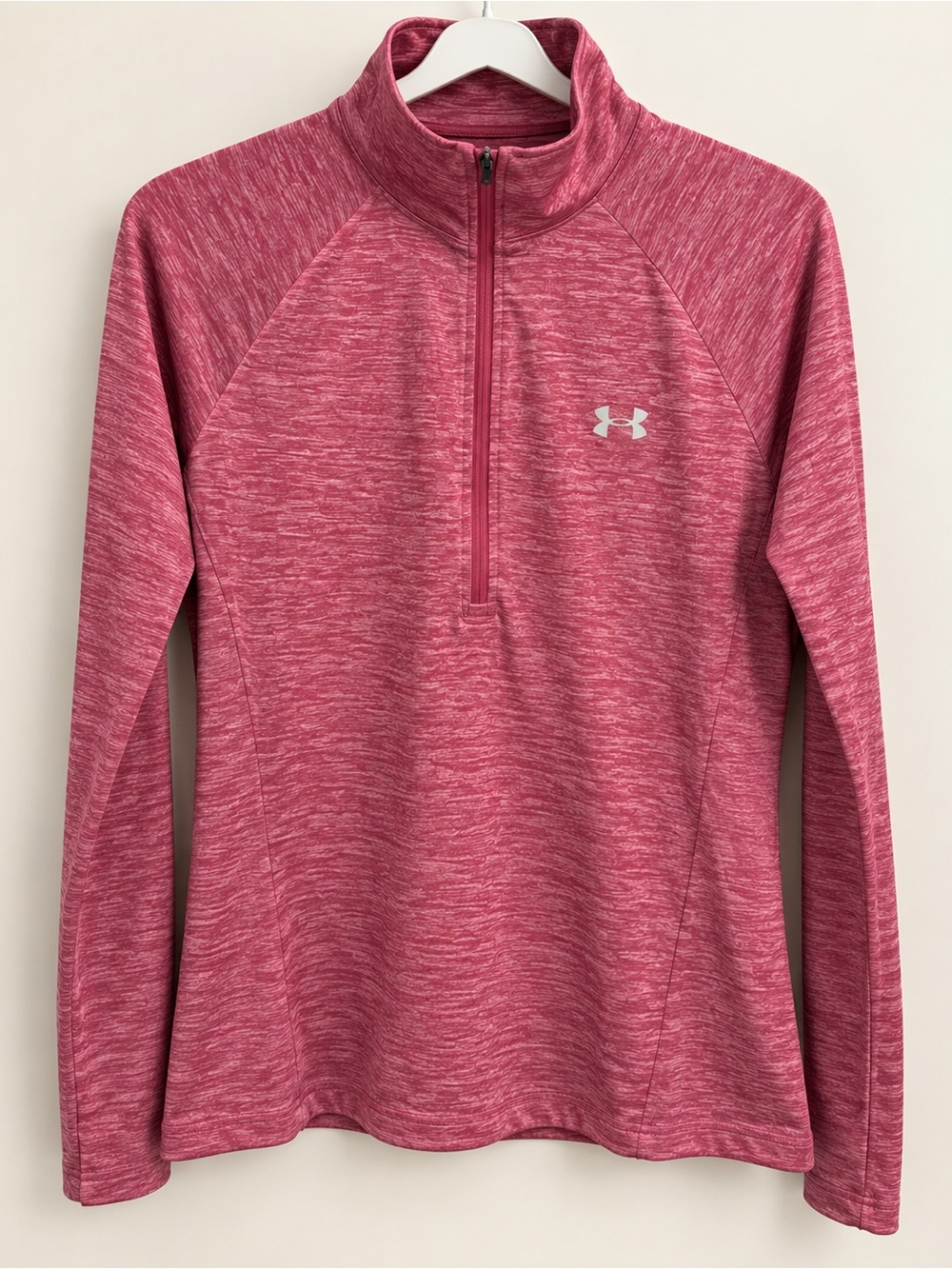 Pink Under Armour half zip